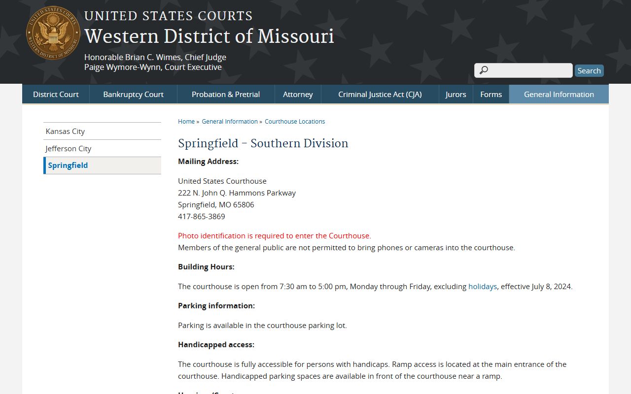 Webster County Circuit Court federal district comparison source